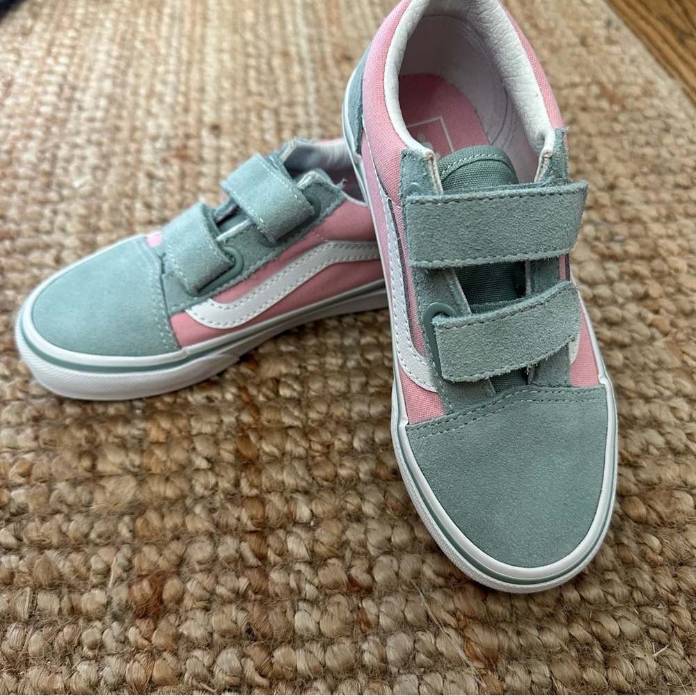 Vans Pink Sneakers with Velcro Straps